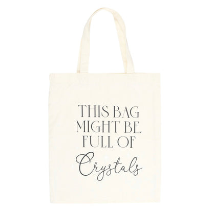 Full Of Crystals Polycotton Tote Bag
