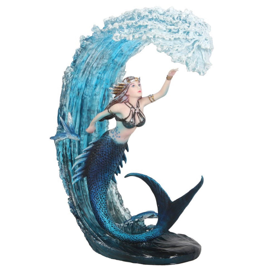 Water Elemental Sorceress Figurine