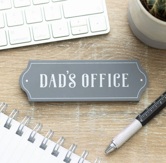 Dad’s Office Plaque