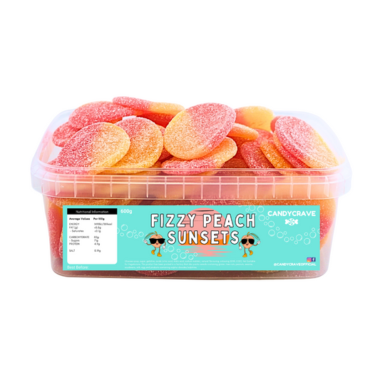 Fizzy Peach Sunsets Tub 600g
