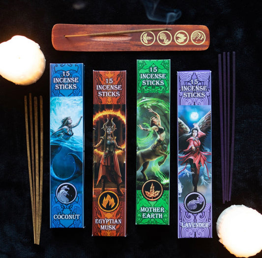 Elemental Incense Stick Collection By Anne Stokes