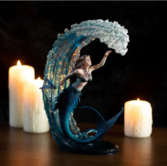 Water Elemental Sorceress Figurine