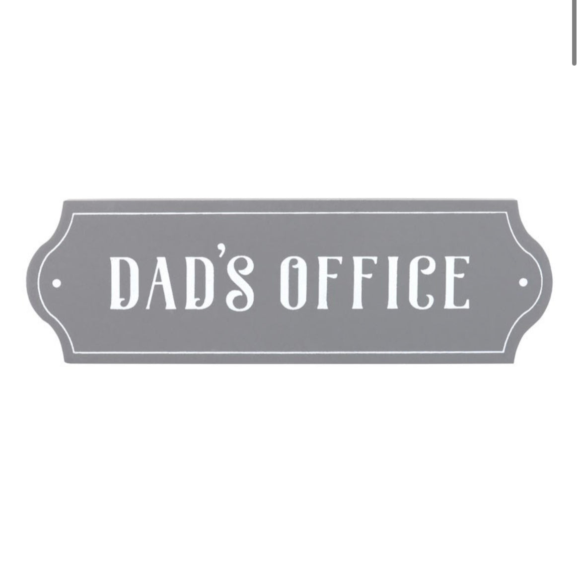 Dad’s Office Plaque