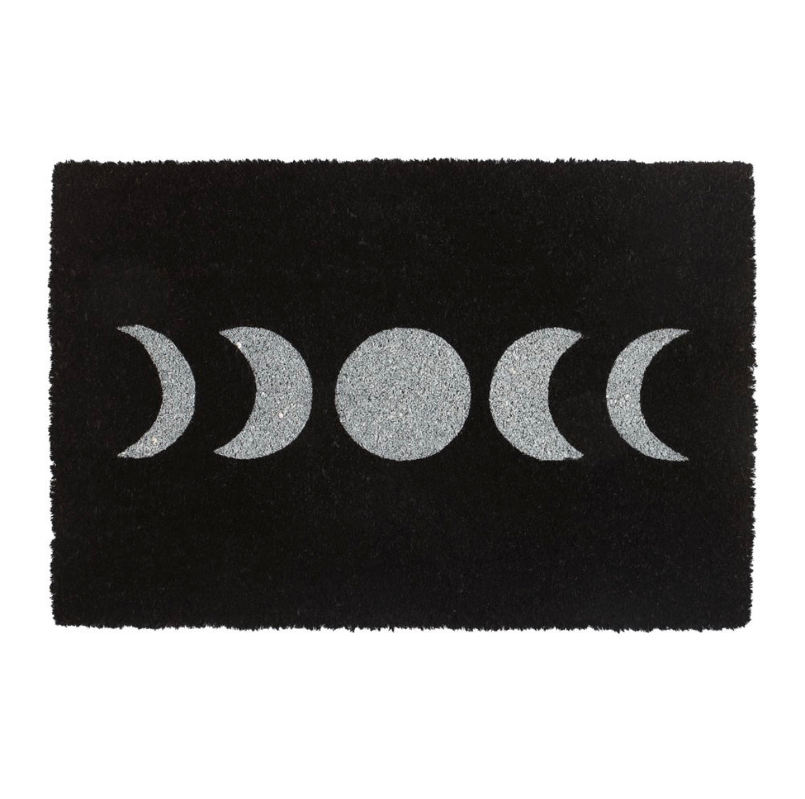 Black Moon Phase Doormat