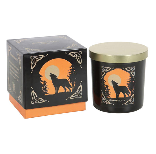 Wolf Song Empowerment Candle By Lisa Parker