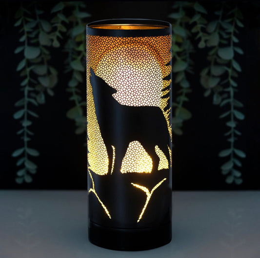 Wolf Song Aroma Lamp By Lisa Parker