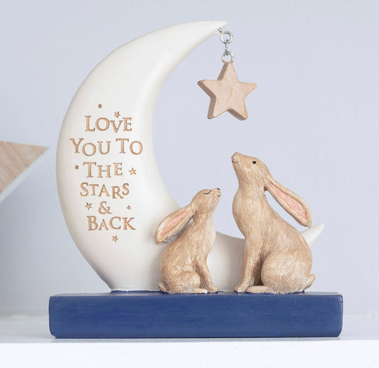 Love You To The Stars and Back Resin Decorative Sign