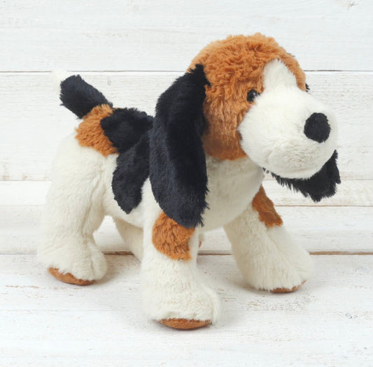 Puppy Dog Soft Toy Brown/Black 20cm